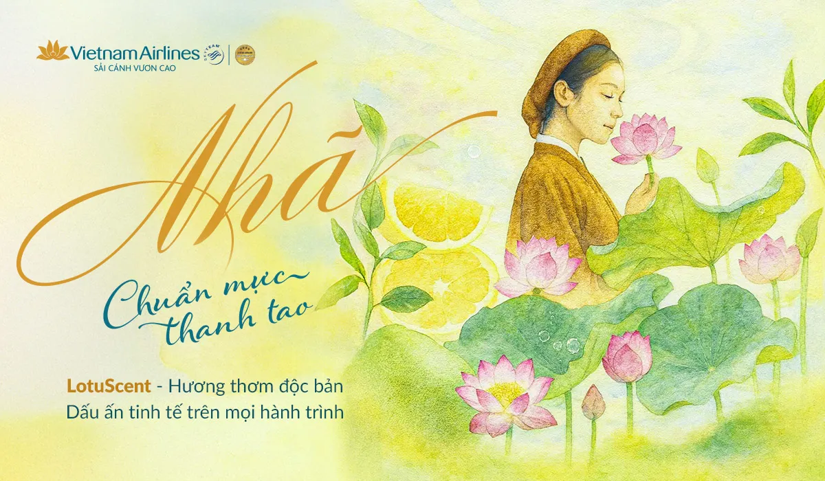 Vietnam Airlines và bước tiến mới: Khi hương thơm trở thành điểm chạm trong hành trình 5 sao