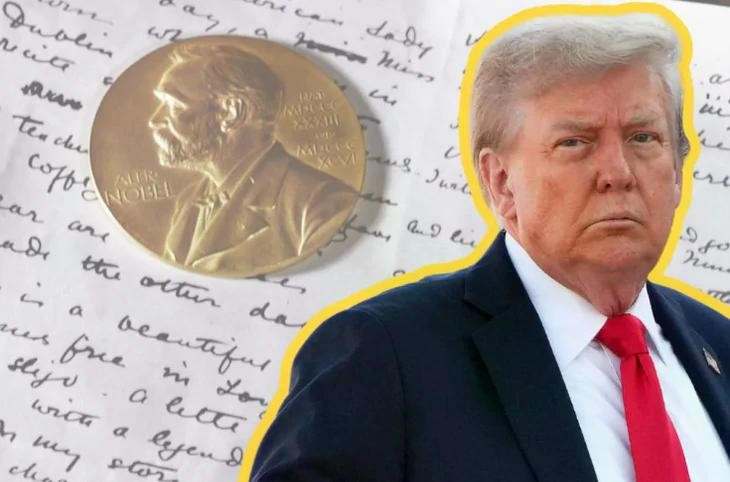 Ông Trump vẫn nỗ lực theo đuổi giải Nobel Hòa bình. screenshot-2025-08-27-105948-1756267197603109435936.jpg